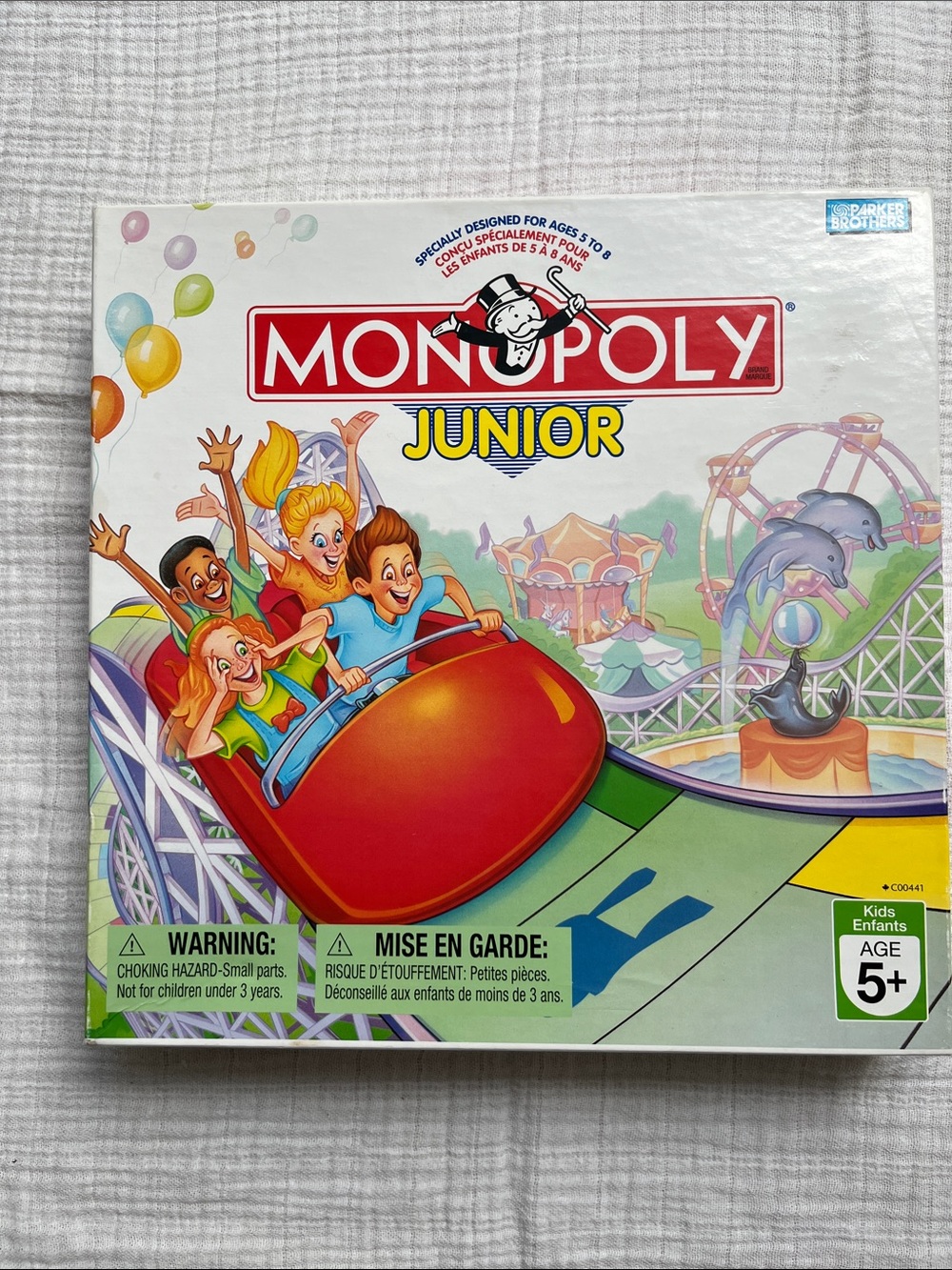 Monopoly Junior Bilingual Board Game Kids Family 5-8 Years